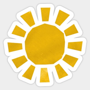 Sun Sticker